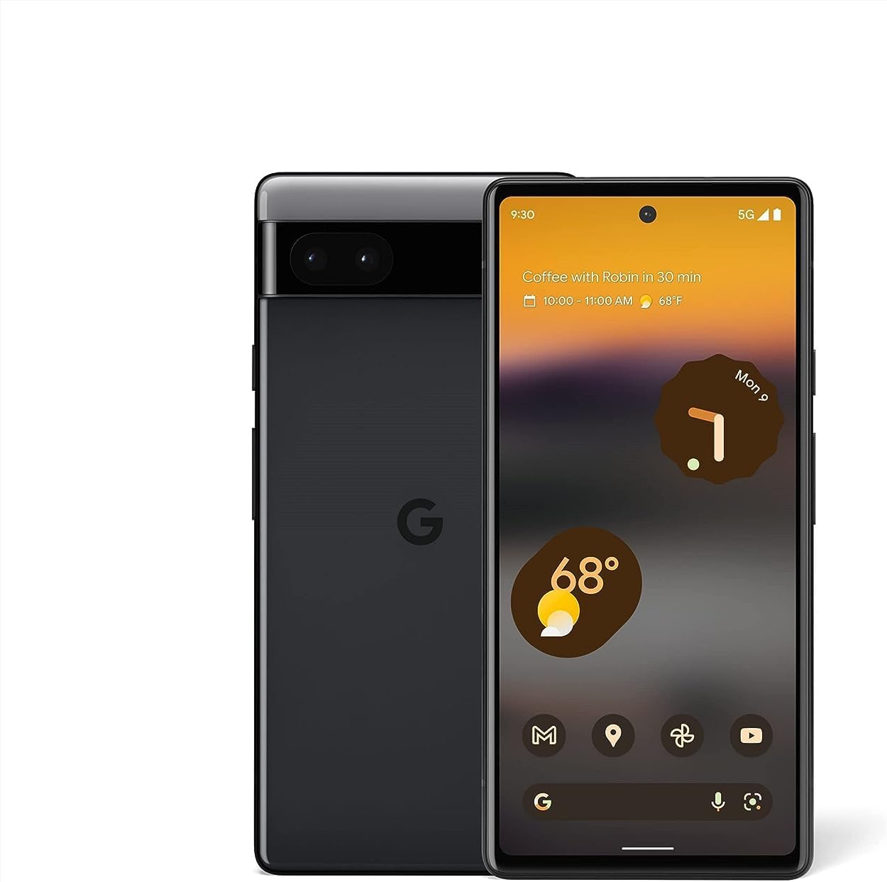 celulares y tabletas - Google Pixel 6a desbloqueado 128GB, Android 15, Actualizaciones hasta julio 2027 1