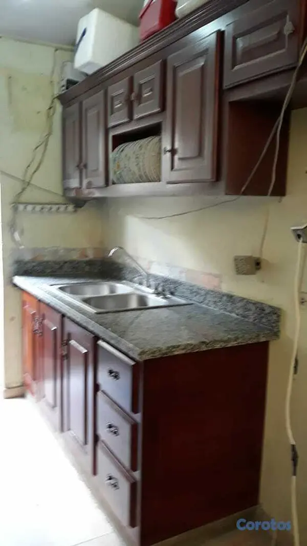 cocina - Gabinete  y meseta para cocina pequeña  2