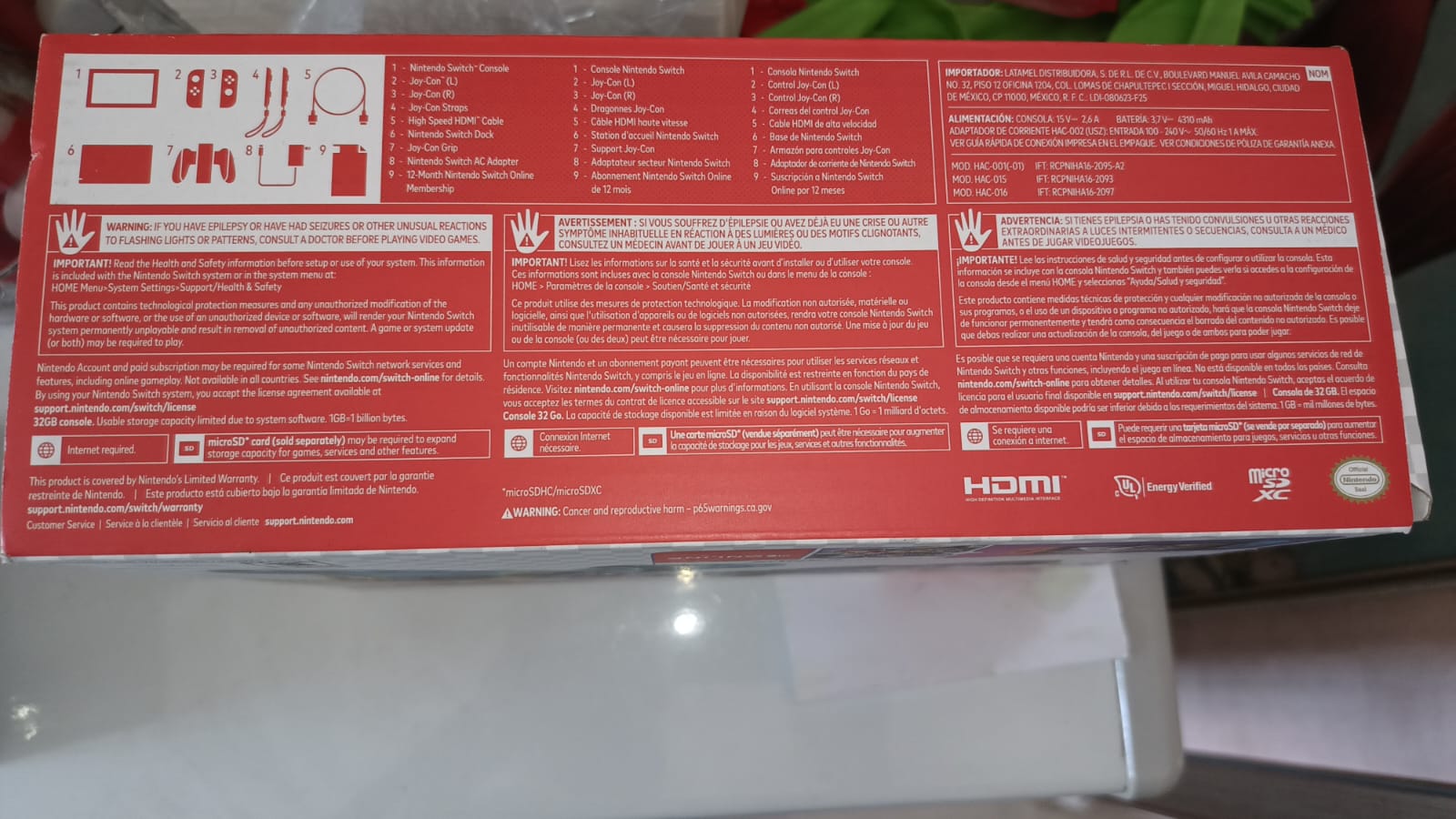 consolas y videojuegos - Nintendo Switch Nuevo 1