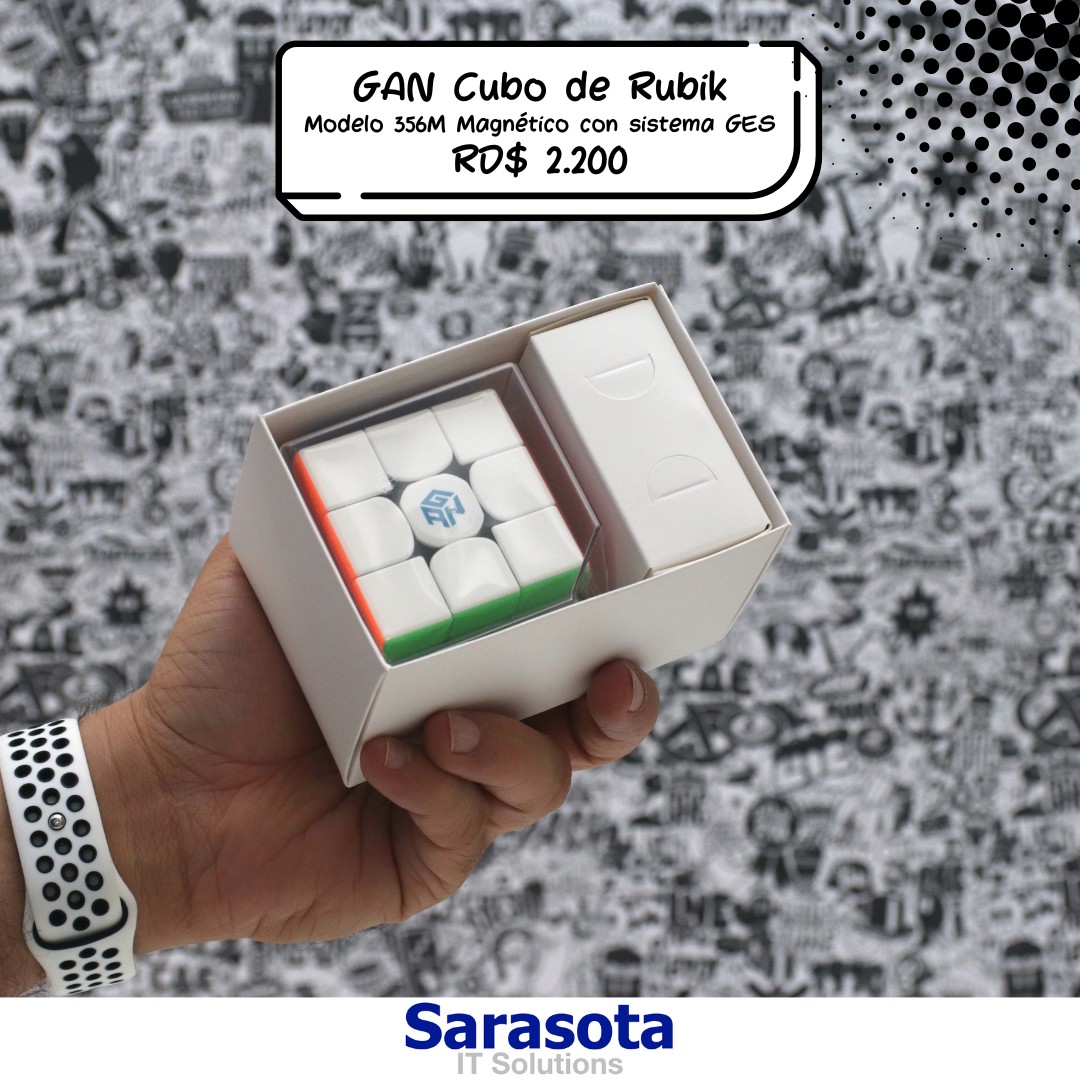 hobby y coleccion - GAN Cubo 3X3 modelo 356M con GES Somos Sarasota 2