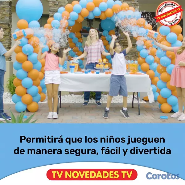 juguetes - Lanzador de Burbujas Bubble Blaster 5