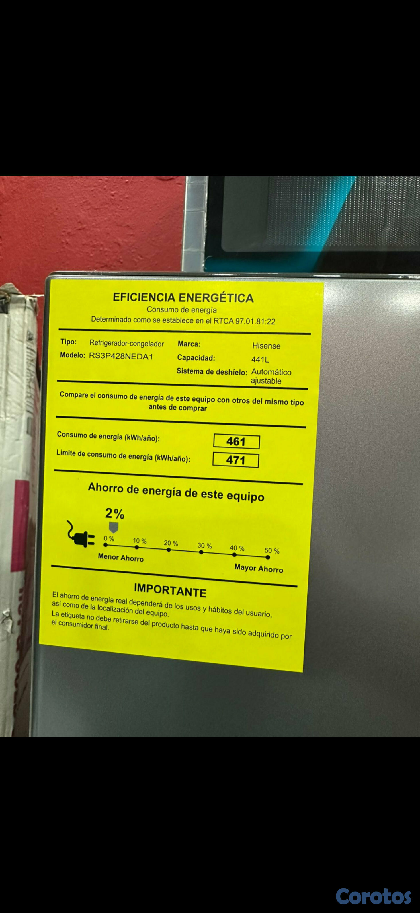 electrodomesticos - Nevera Hisense Grande Nueva 2