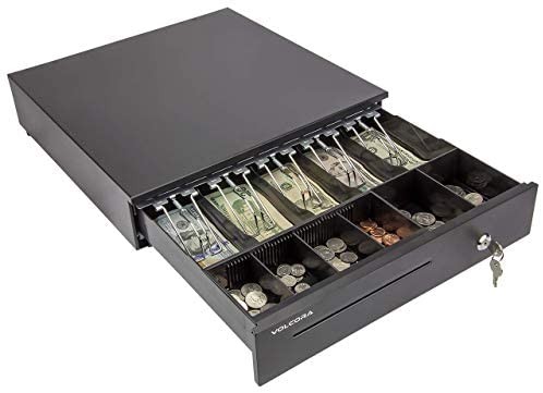 accesorios para electronica - Caja registradora, de dinero, para sistema de ventas, 5 billetes cash drawer 2