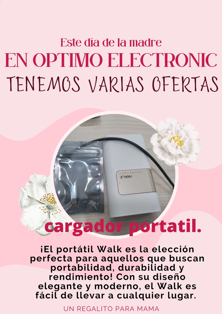 otros electronicos - 
Cargador Portatil Walk