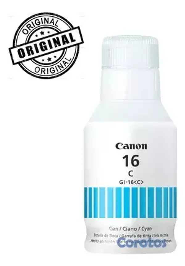 articulos de oficina - Tinta Canon 16 Azul 1