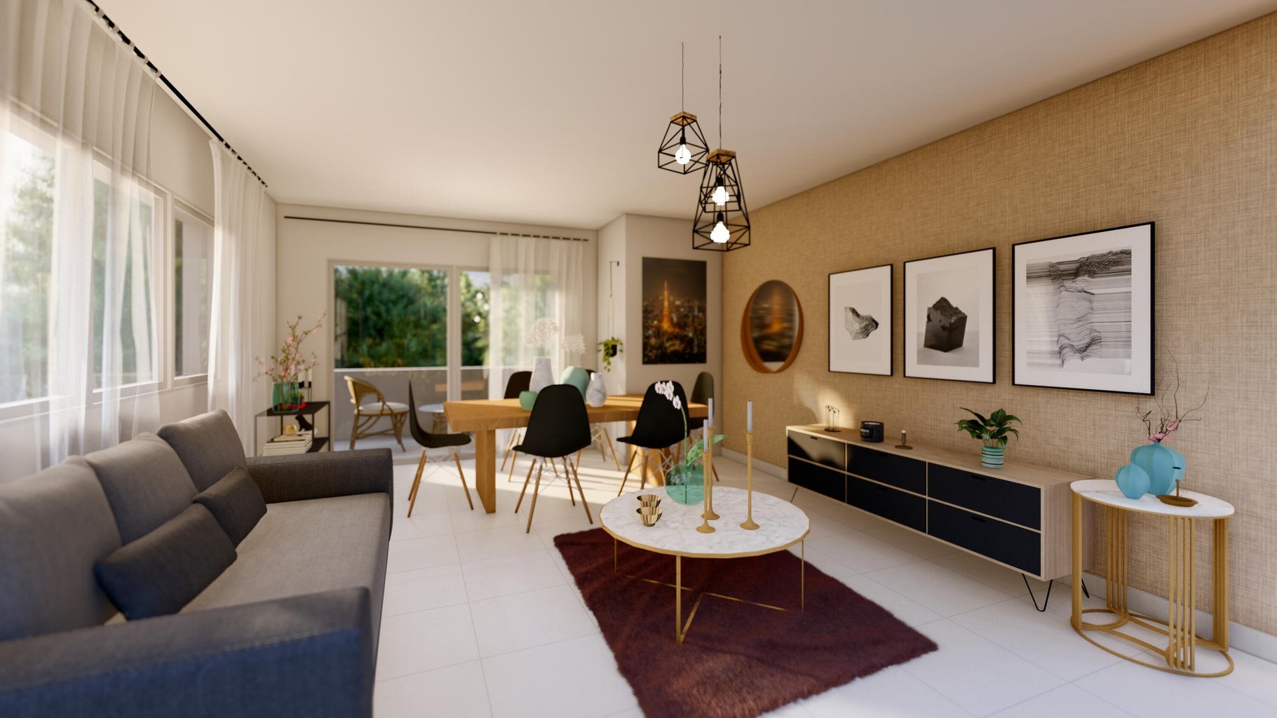 apartamentos - Hermoso apartamento Prado Oriental de tres habitaciones