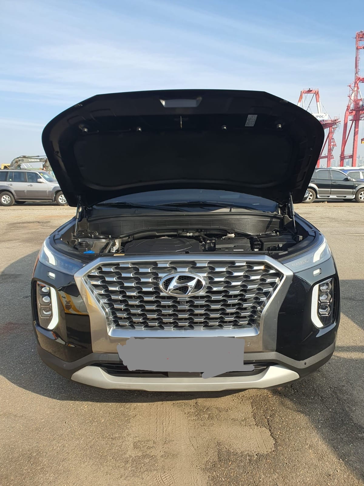 jeepetas y camionetas - HYUNDAI PALISADE 2019 NEGRA GASOLINA 4
