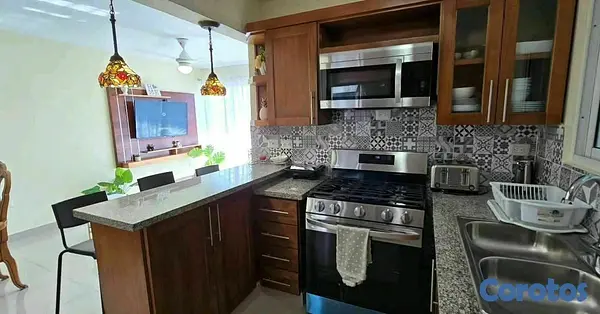 apartamentos - oportunidad 6to piso amueblado con derecho azotea privada en villa olga  8