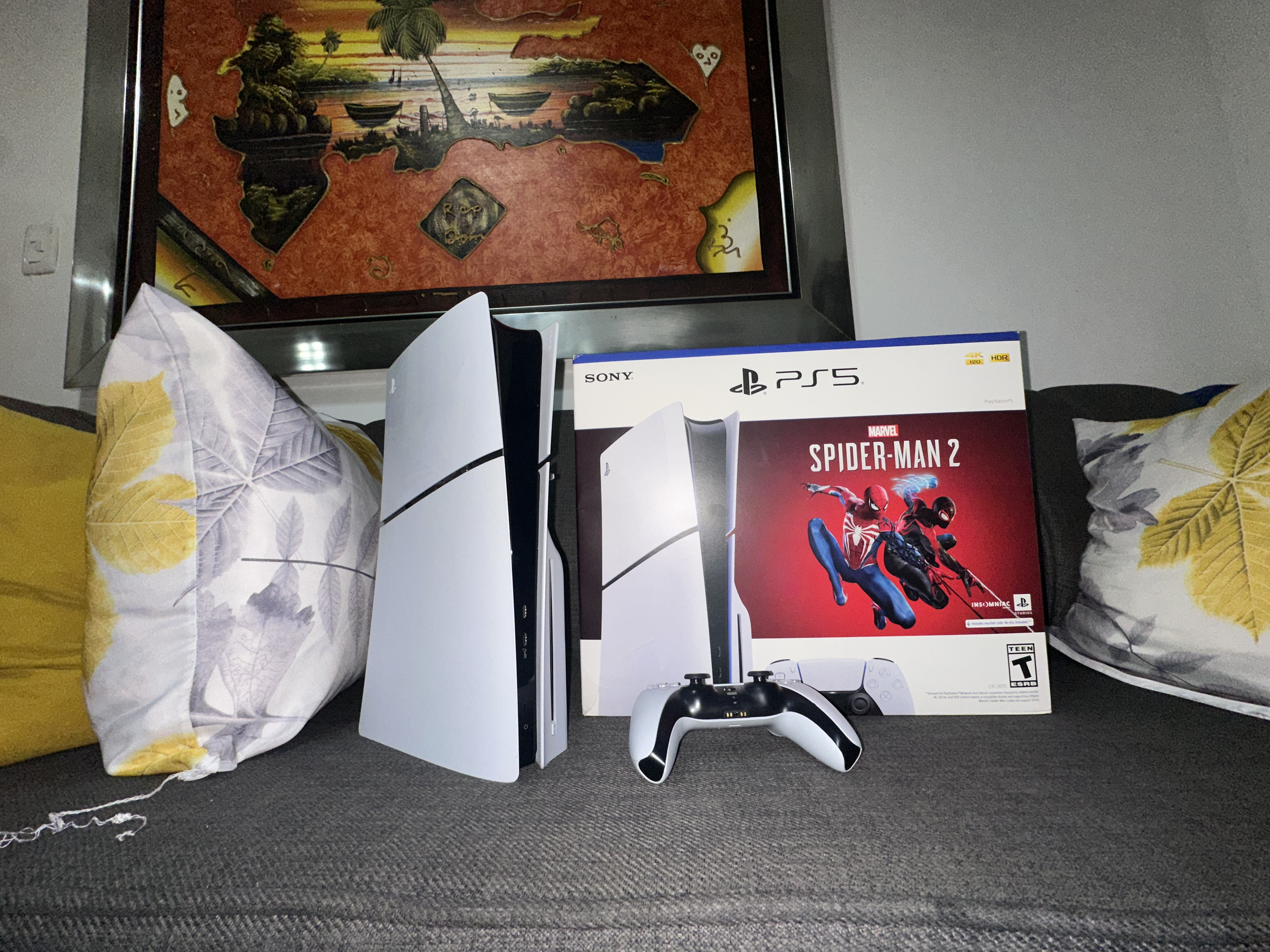 consolas y videojuegos - vendo ps5 slim versión disco 1