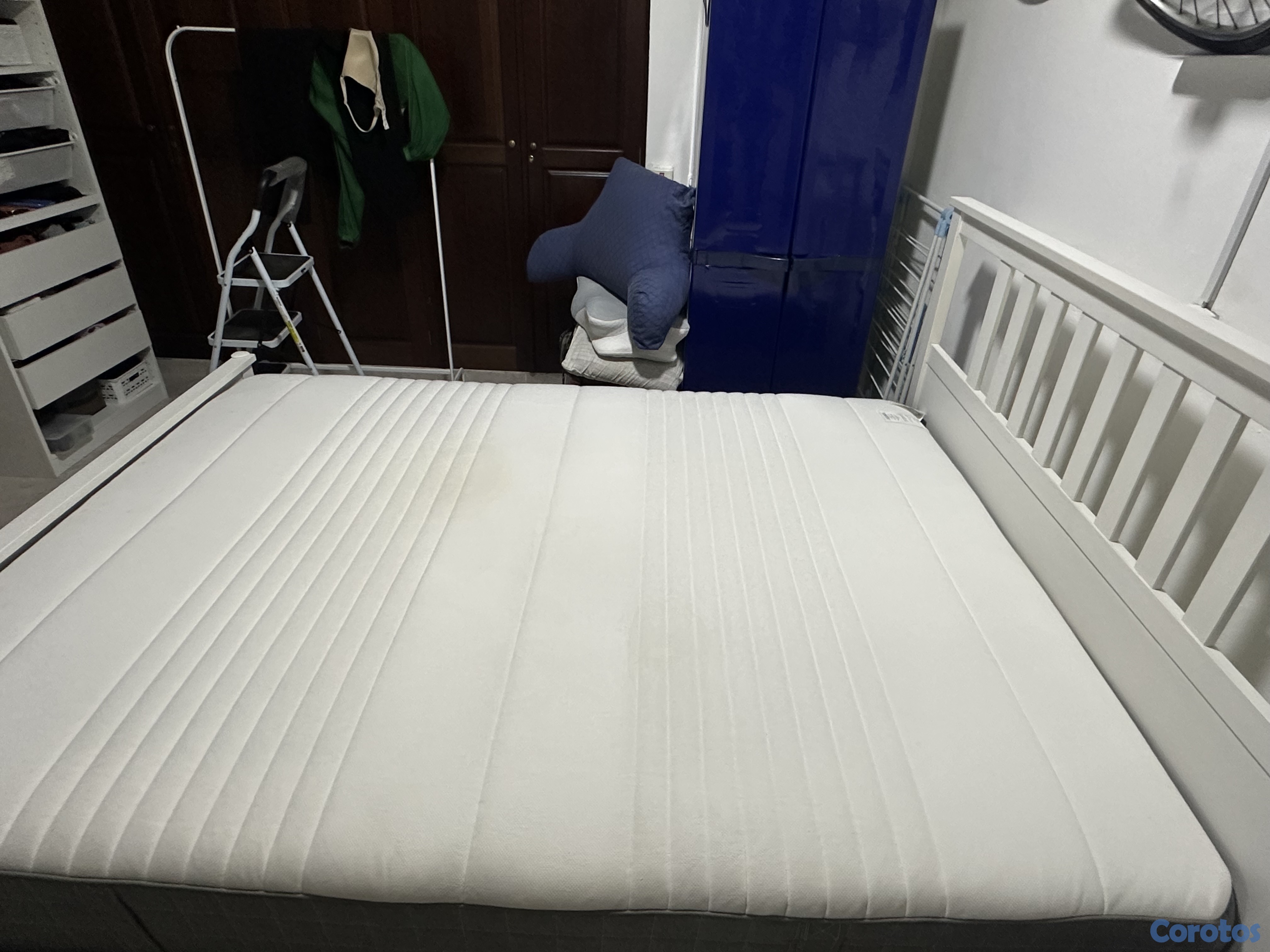 muebles y colchones - Vendo cama con su colchón de Ikea en buenas condiciones  5