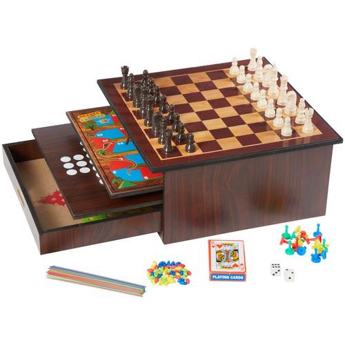 juguetes - Anker Play Juego de Mesa 12 en 1 DAMAS CHINAS AJEDREZ ETC 2