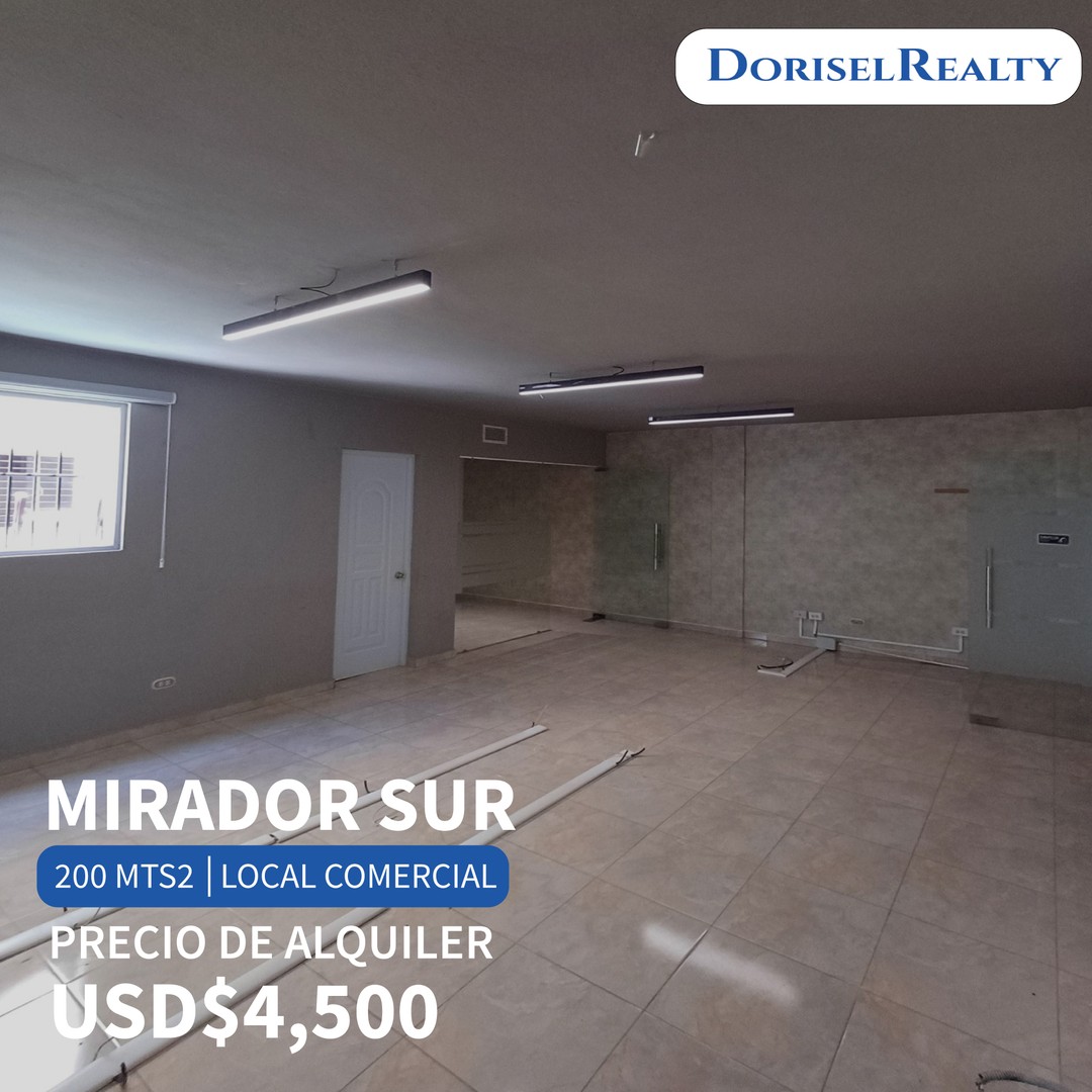 oficinas y locales comerciales - ALQUILER DE FABULOSO LOCAL COMERCIAL EN MIRADOR SUR