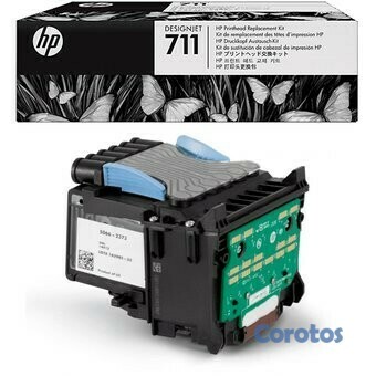 impresoras y scanners - CABEZAL HP PARA IMPRESORA PLOTTER DESIGNJET T120 (C1Q10A) 1