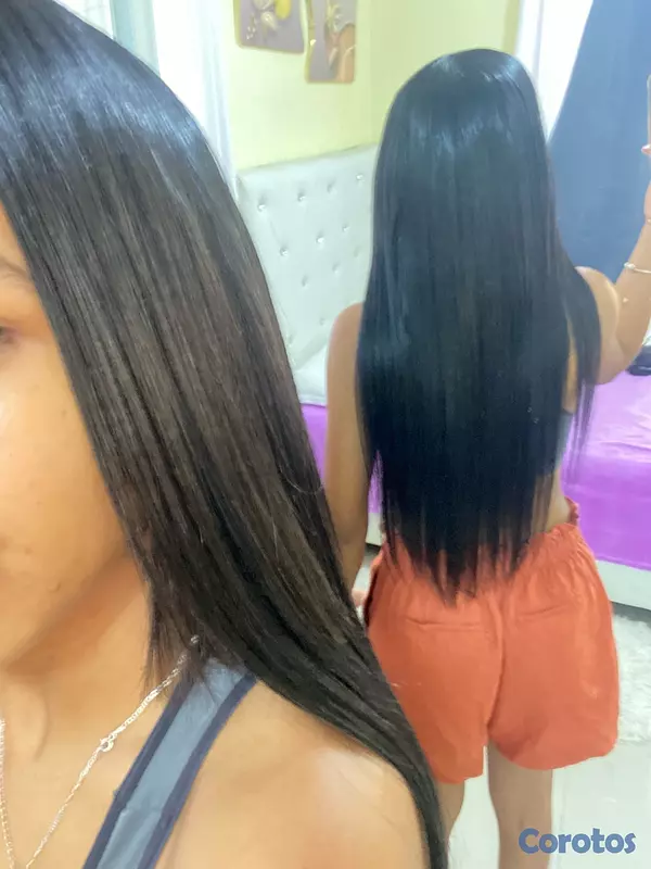 salud y belleza - Extensiones de cabello naturales 100% 3