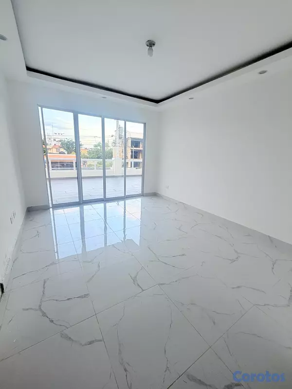 apartamentos - venta de apartamento 2da con terraza en la autopista de san isidro 3