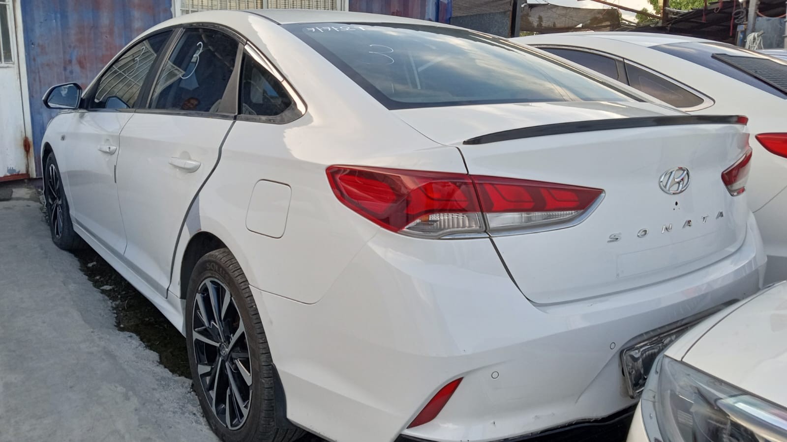 carros - HYUNDAI SONATA LF NEW RISE 2018 BLANCO 3