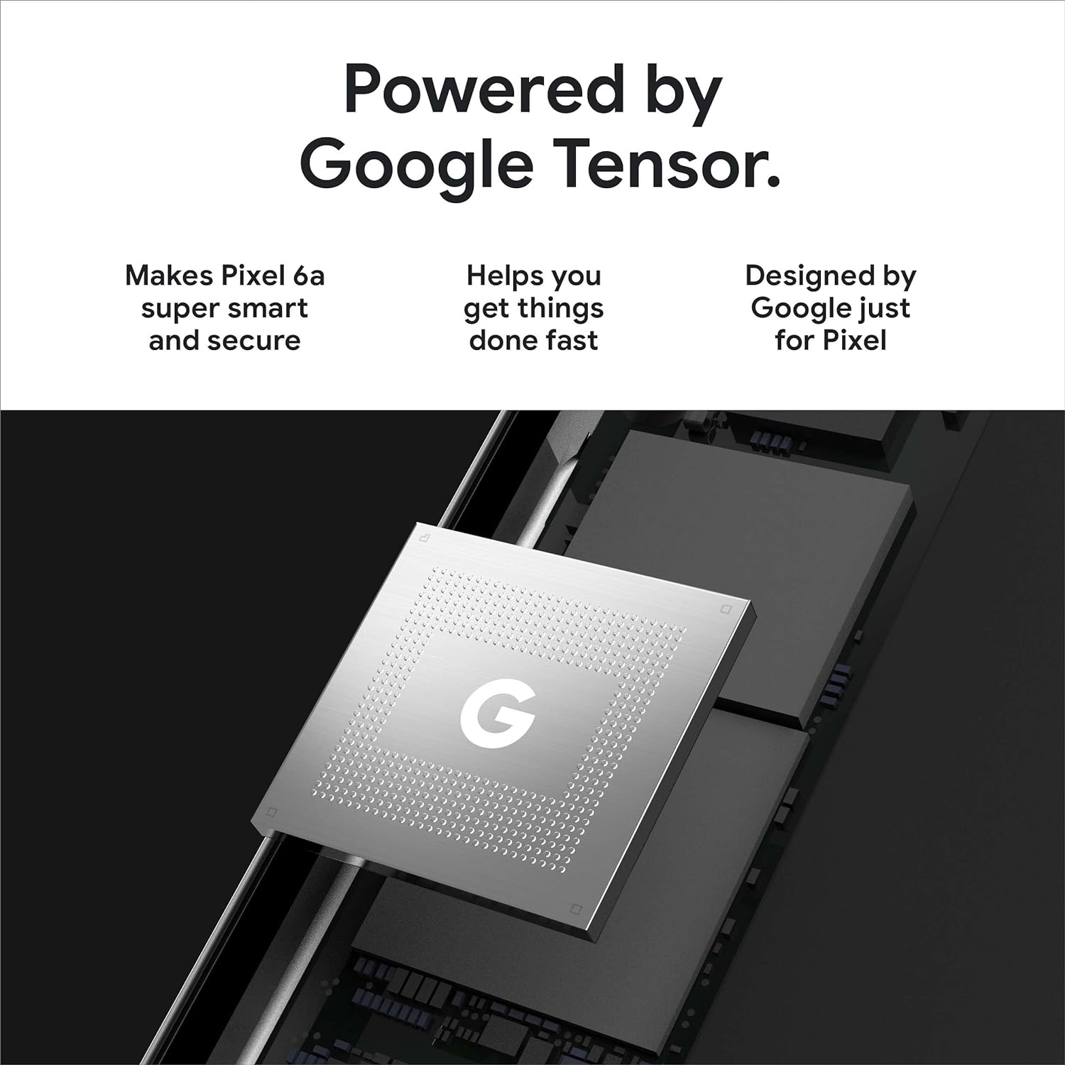 celulares y tabletas - Google Pixel 6a desbloqueado 128GB, Android 15, Actualizaciones hasta julio 2027 2