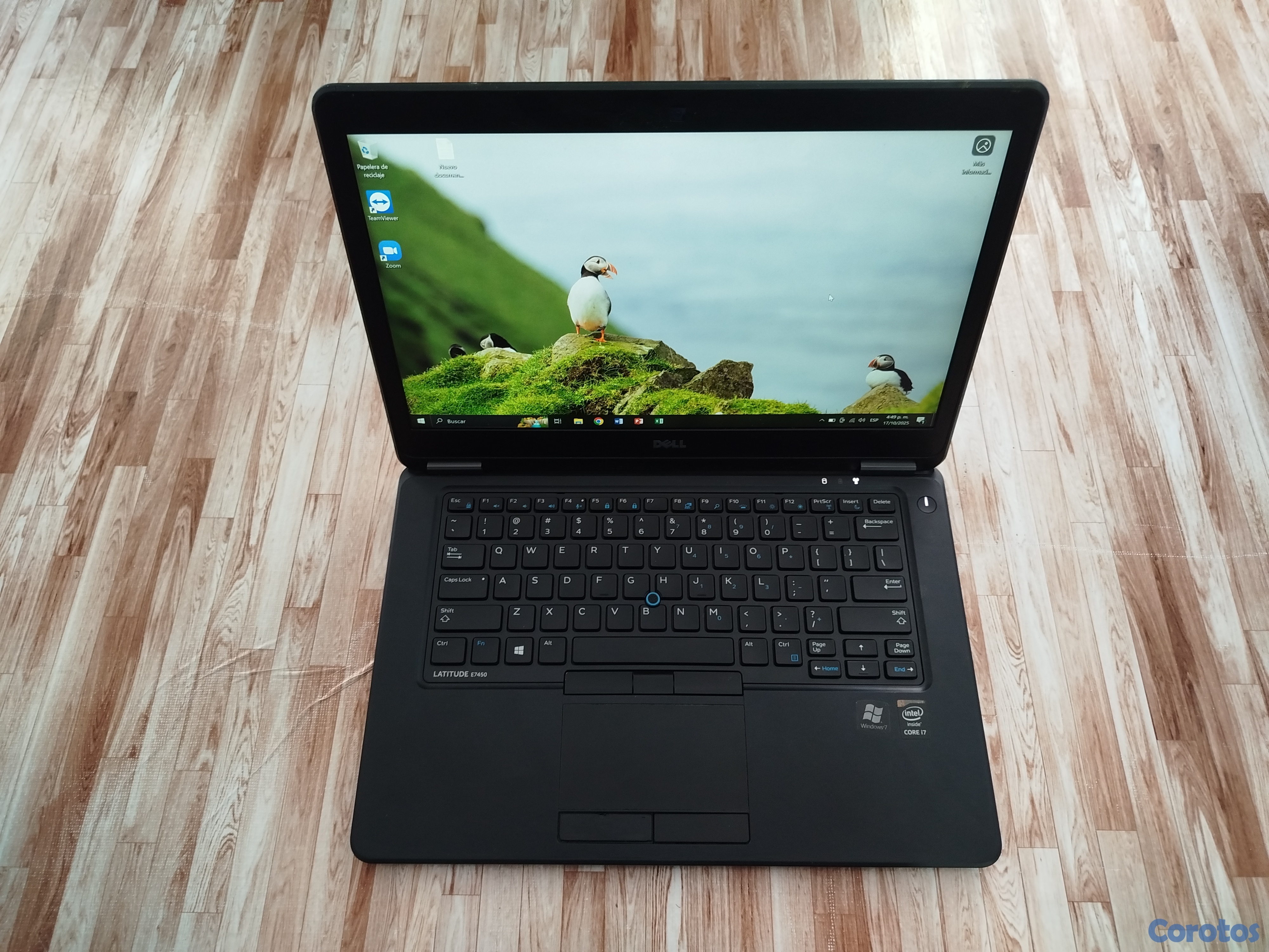computadoras y laptops - LAPTOP DELL 14" i7 5ta SSD 8RAM TECLADO ILUMINADO. 2