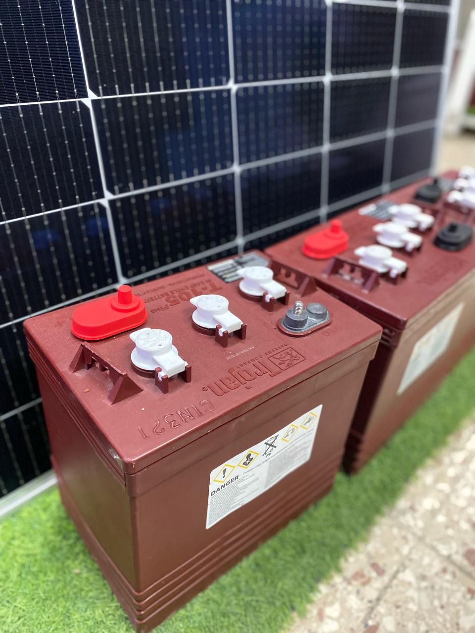 plantas e inversores - Baterías trojan 6 volt 2 años de garantía 