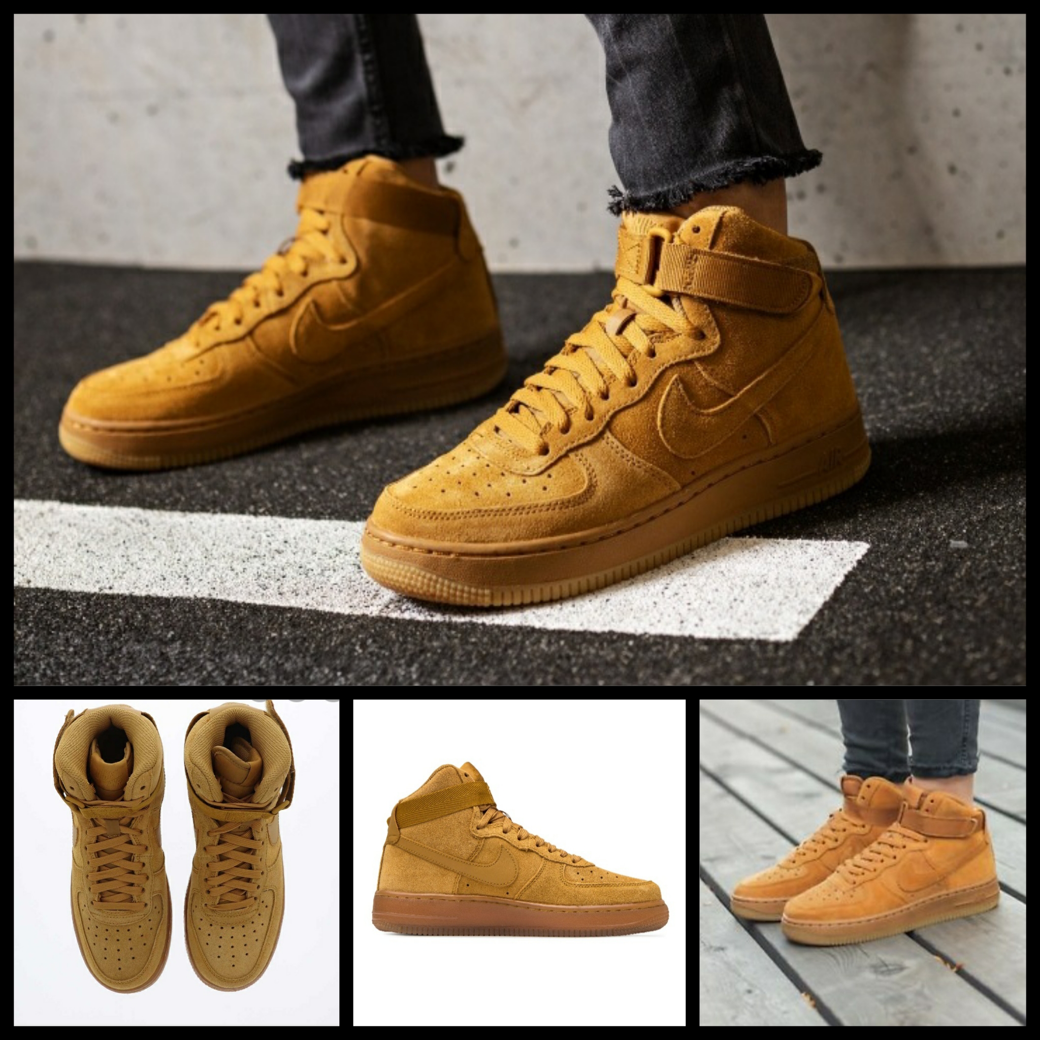 zapatos para hombre - Tenis Nike Air Force 1 High LV8 3 GS. Nuevos en su caja. Size 7Y UK6, Eur40