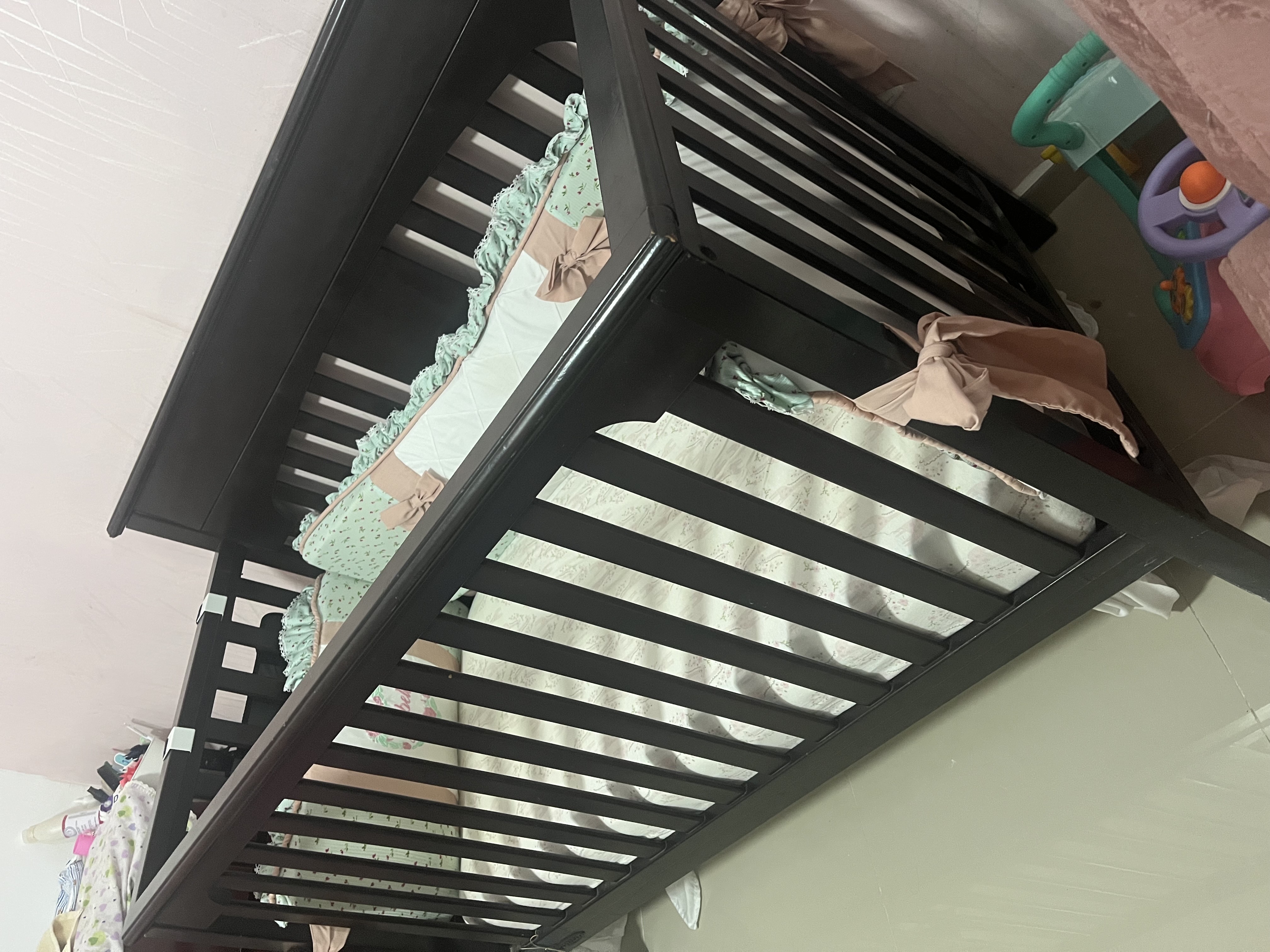 muebles - cuna Graco con su colchon como nueva