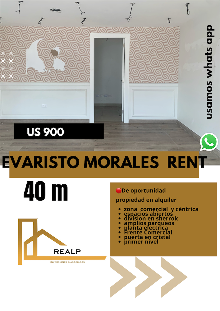 oficinas y locales comerciales - Local primer nivel evaristo morales 0