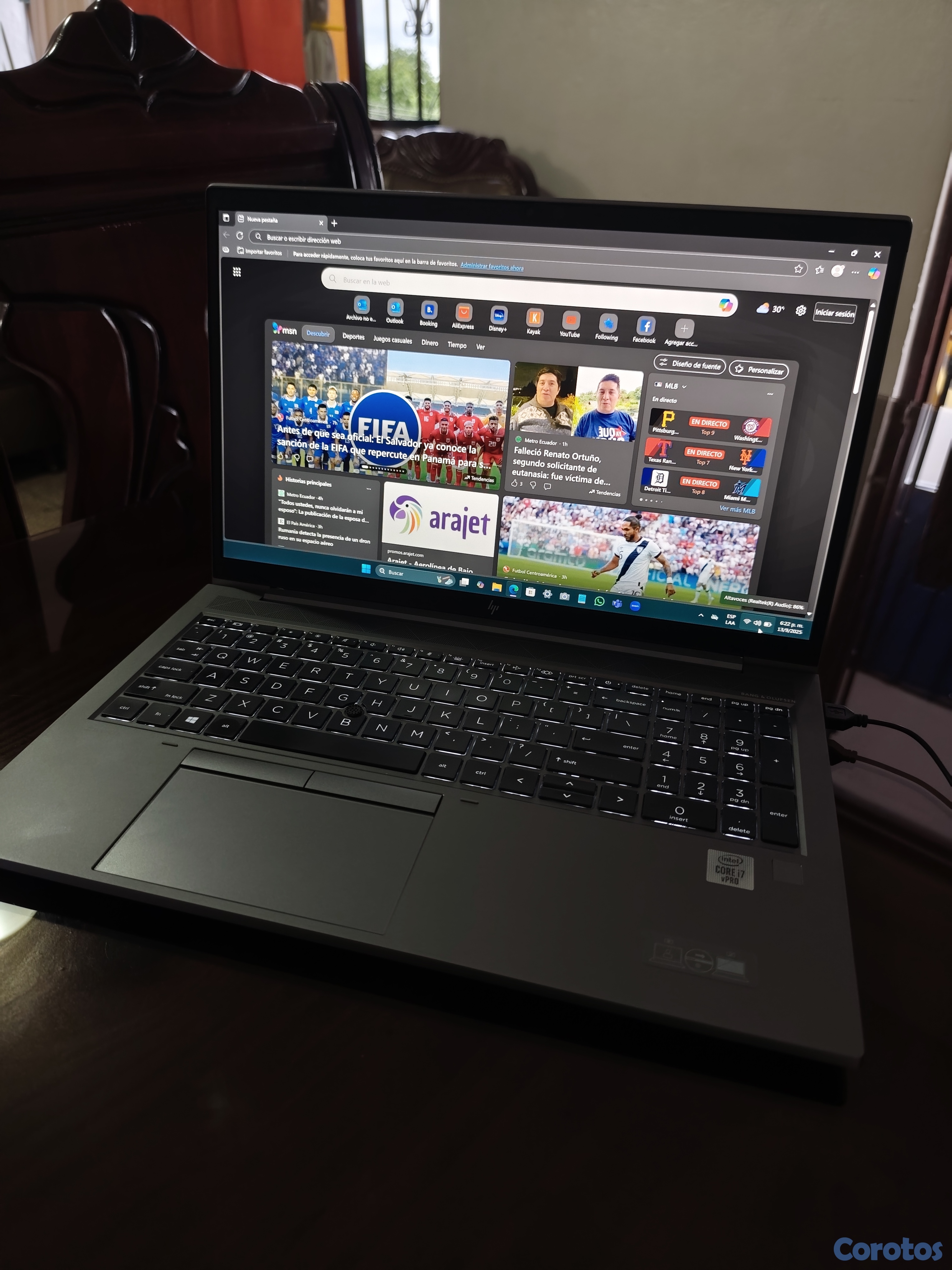 computadoras y laptops - Laptop HP elitebook (15.6) como nueva! DE OPORTUNIDAD!!! EN RD$20,000.00 1