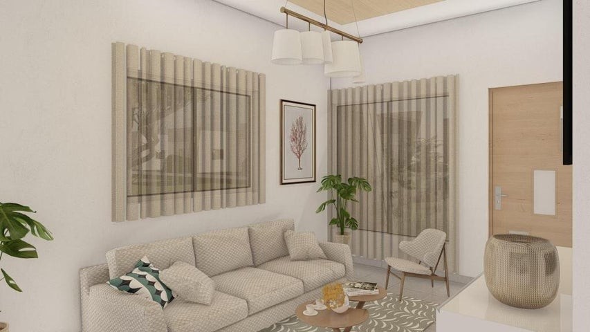 casas - Proyecto en venta Punta Cana #24-548 tres dormitorios, jardín privado, 2.5 baño
 2