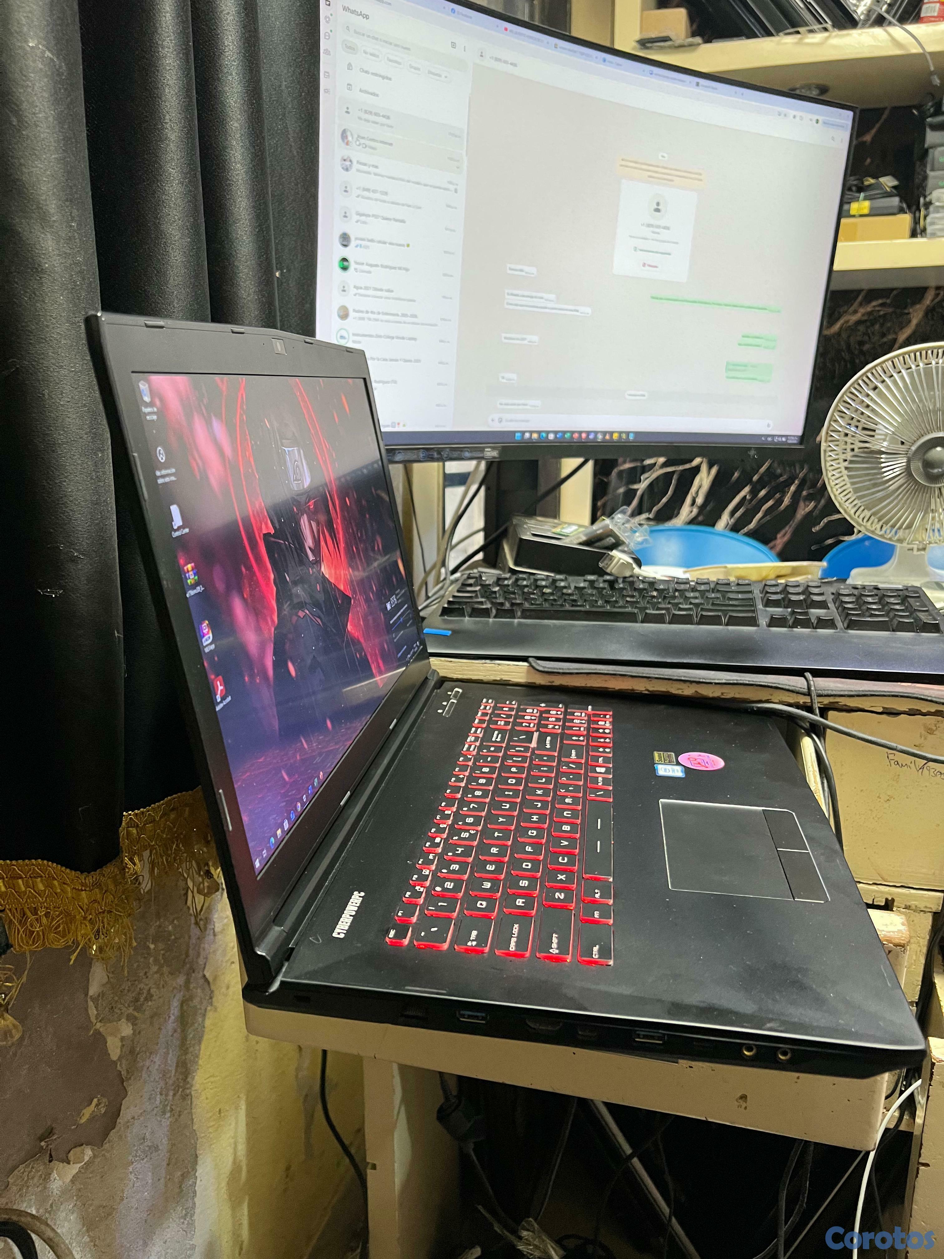 computadoras y laptops - Laptop Gaming Cyberpower  Intel i7-6700HQ@2,60ghz/Nvidia gtx1060 6GB/16gb ddr4/s 3
