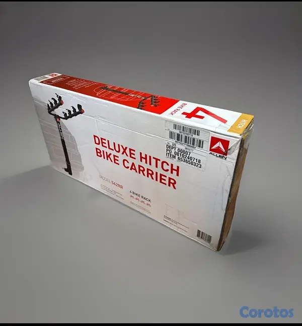 Corotos | Rack Allen bike 4 bicicletas nuevo de caja con tod