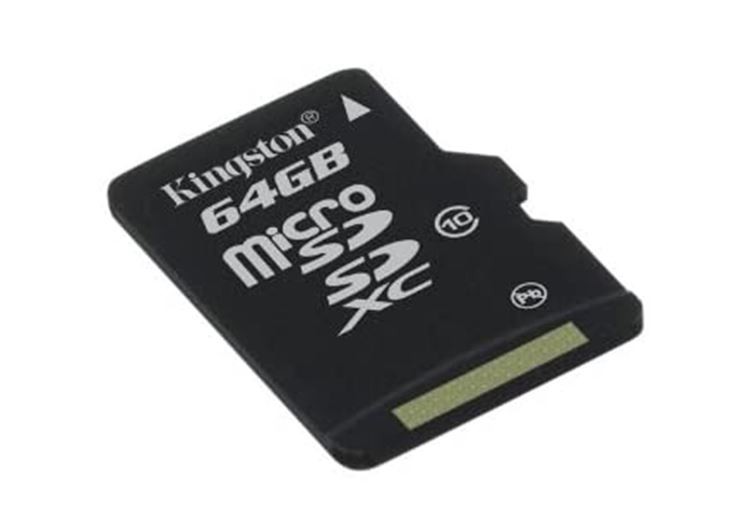 celulares y tabletas - Memoria Micro SD de 64 GB con adaptador.