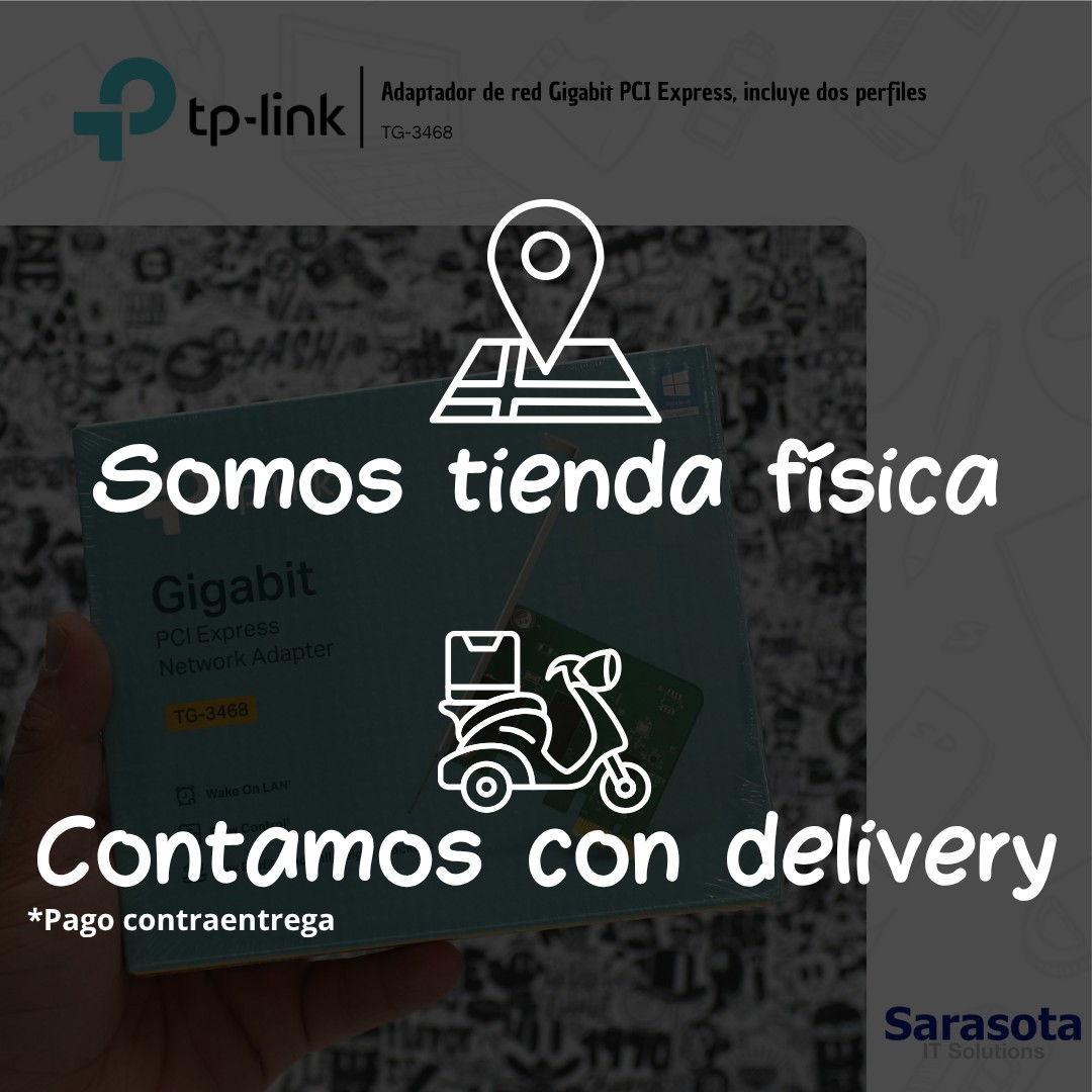 accesorios para electronica -  TP-Link Adaptador PCI express Gigabit TG-3468 PCI 3