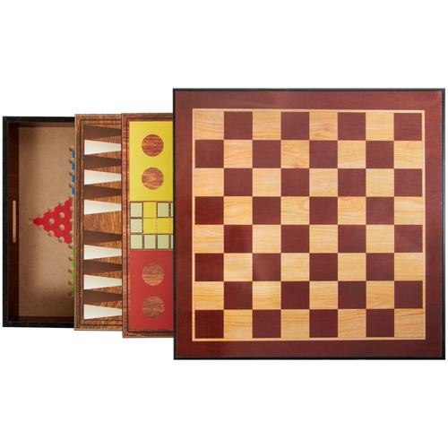 juguetes - Anker Play Juego de Mesa 12 en 1 DAMAS CHINAS AJEDREZ ETC 3