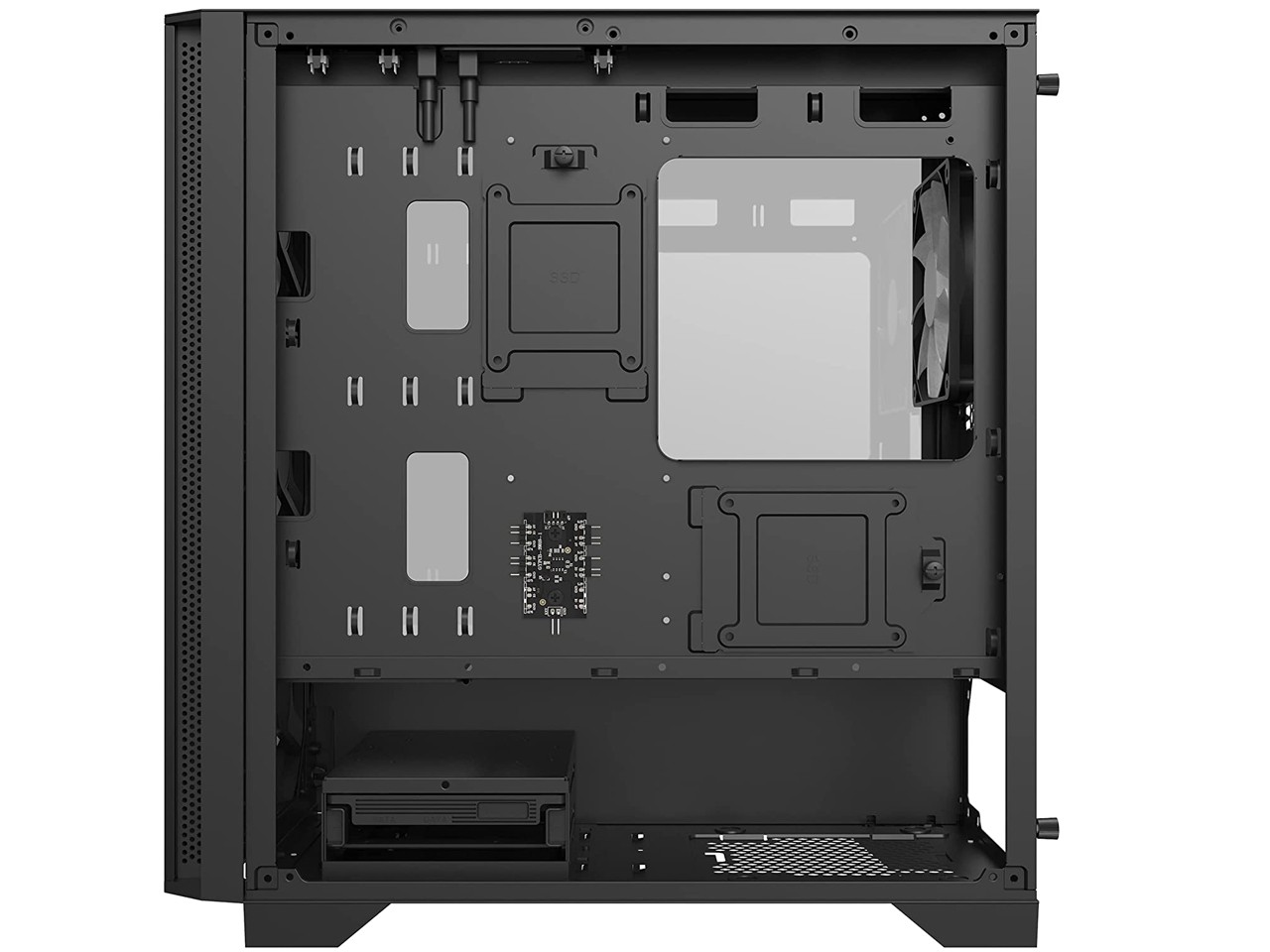 computadoras y laptops - Case MONTECH AIR 100 ARGB Negro 3