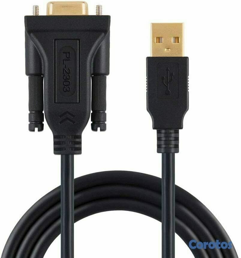 equipos profesionales - Cable serial DB9 de USB 2.0 hembra a USB RS232 5
