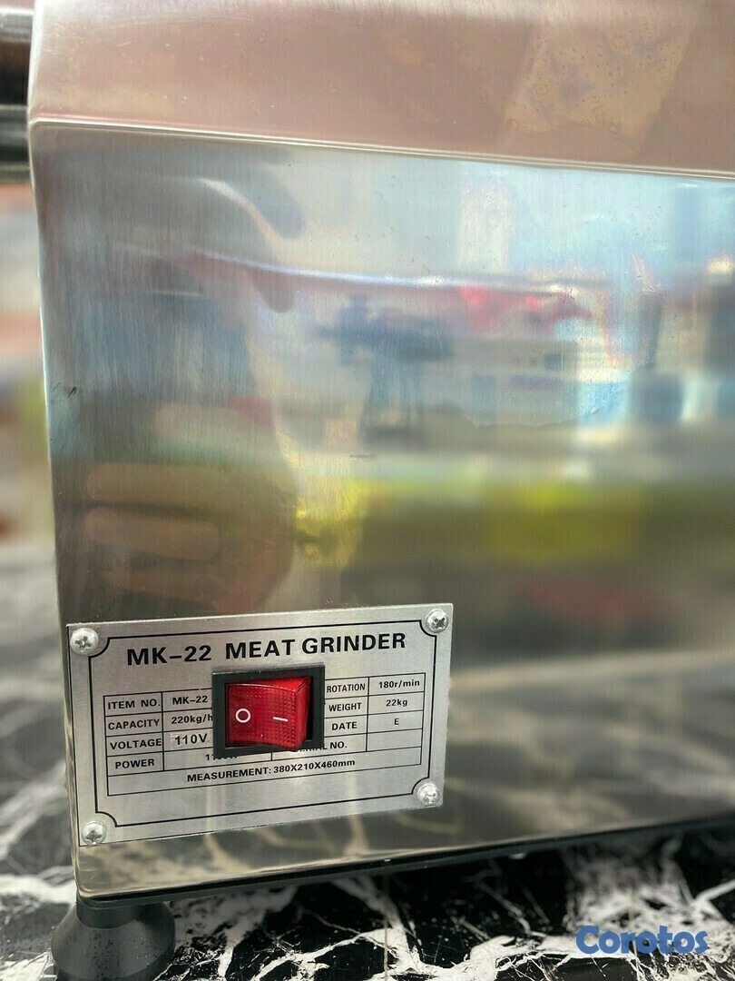 equipos profesionales - Moledora de carne industrial molino de acero inoxidable 5