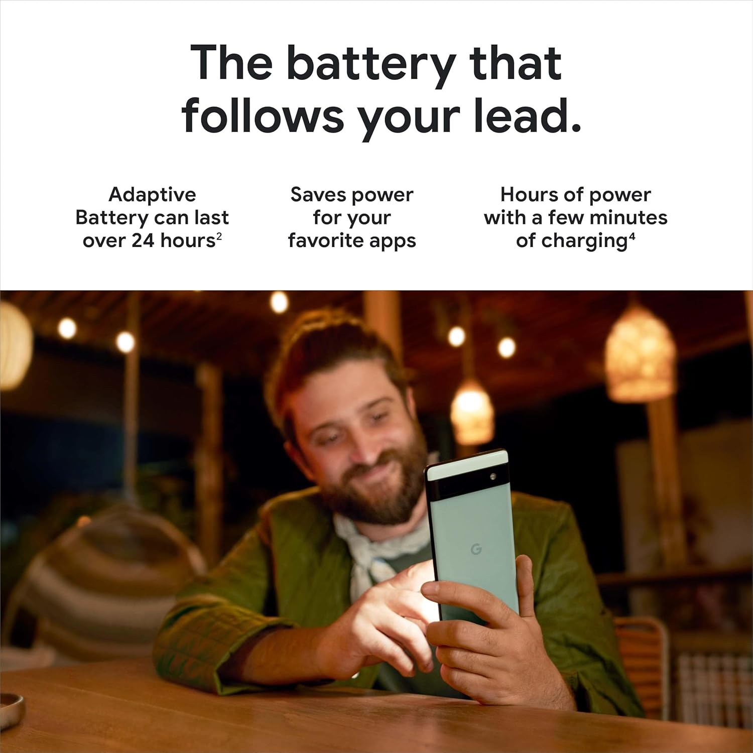 celulares y tabletas - Google Pixel 6a desbloqueado 128GB, Android 15, Actualizaciones hasta julio 2027 3
