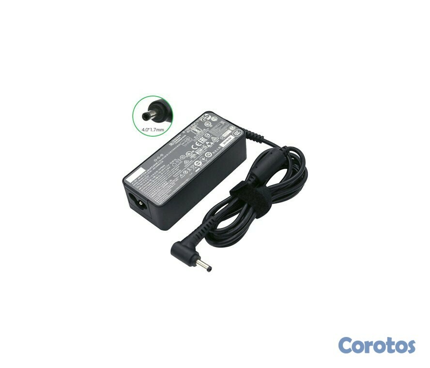 impresoras y scanners - CARGADOR FUENTE PARA LAPTOP LENOVO IDEAPAD PUNTA FINA 20VV - 2.25A 3