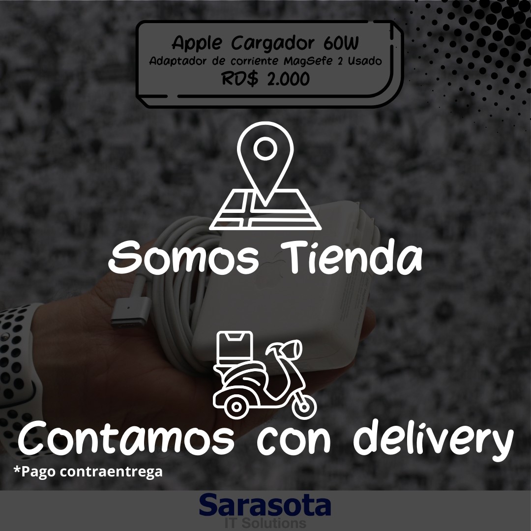 accesorios para electronica - Apple Cargador MagSafe 2 60W para MacBook Pro de 13" Usados 3
