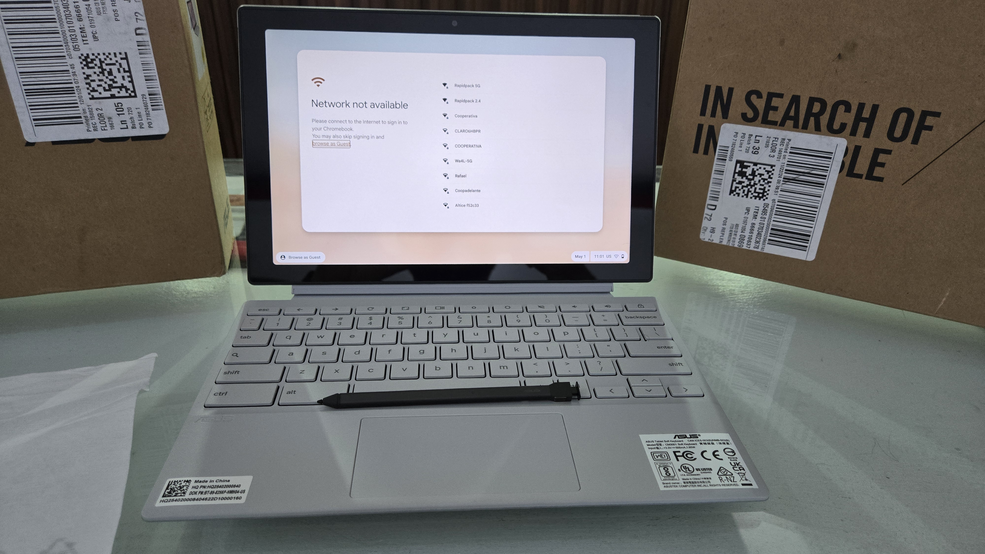 celulares y tabletas - Tablet PC Asus 128GB 8GB Ram Sistema ChromeOS 2
