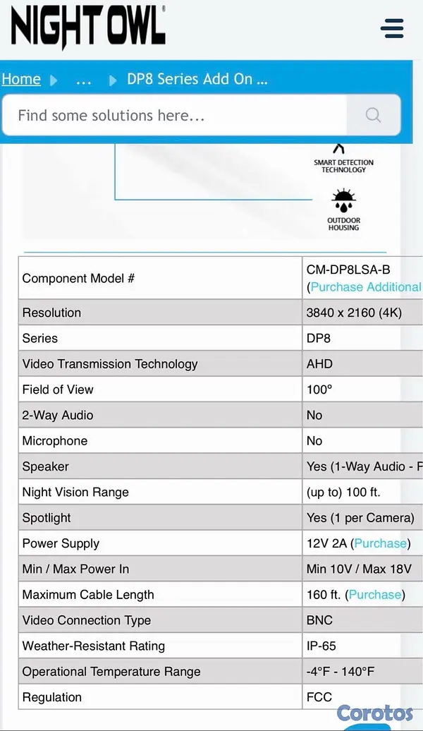 camaras y audio - En venta Cámaras Usadas perfecto estado Night Owl 4