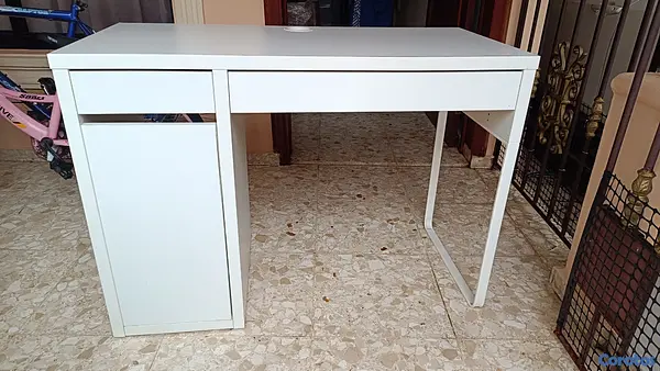 muebles y colchones - ESCRITORIO BLANCO 4