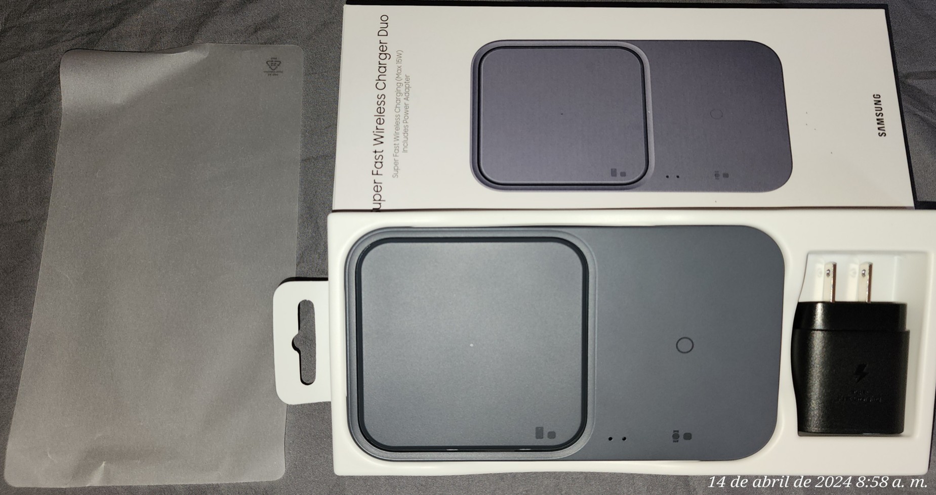celulares y tabletas - Cargador Inalambrico de Samsung Galaxy Serie S y Apple Iphone