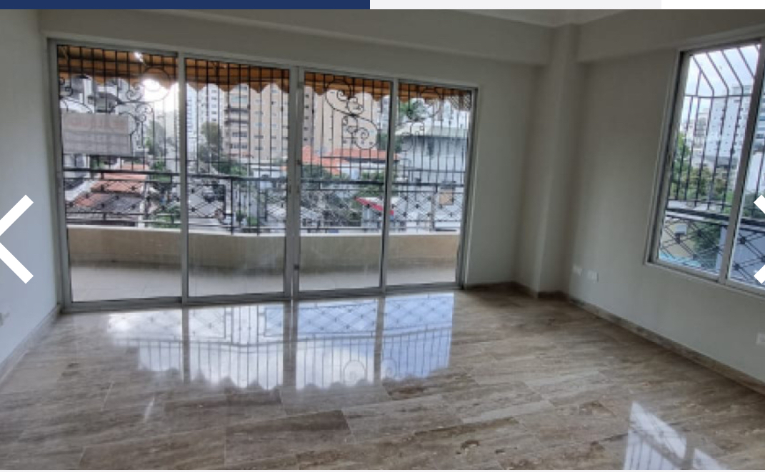 apartamentos - Alquiló 4to nivel naco tres hab con baño dos parqu 2