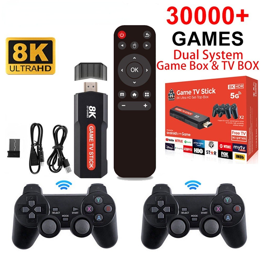 otros electronicos - GAME TV STICK TENTU 8K 3D GAMES  1