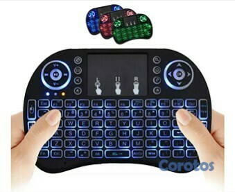 consolas y videojuegos - 🛑 Mini teclado inalámbrico con control remoto Touchpad Mouse Combo controlador. 1