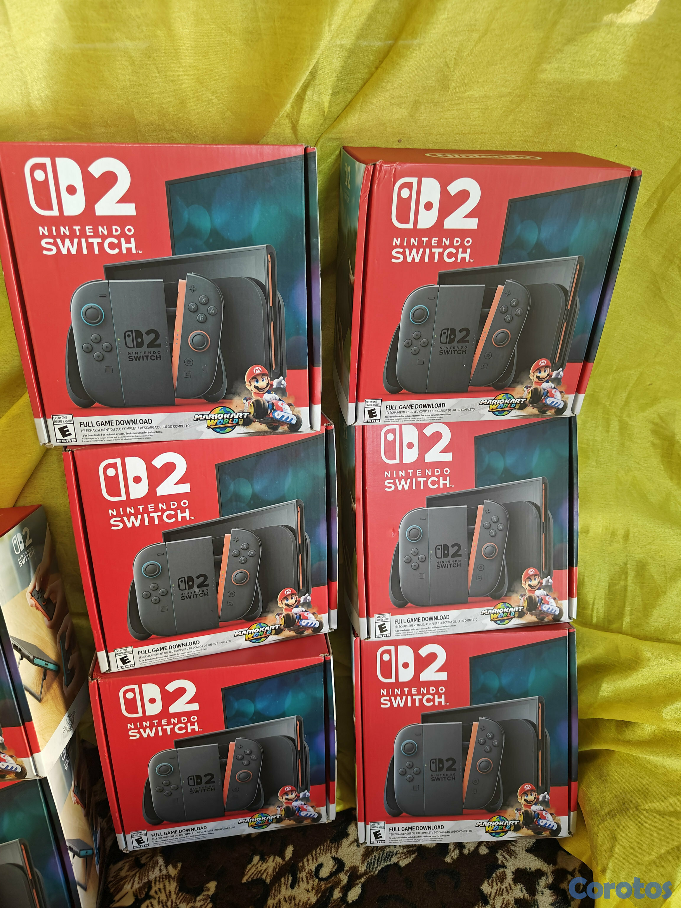 consolas y videojuegos - Nintendo Switch 2 americana bundle Mario kart nueva  3
