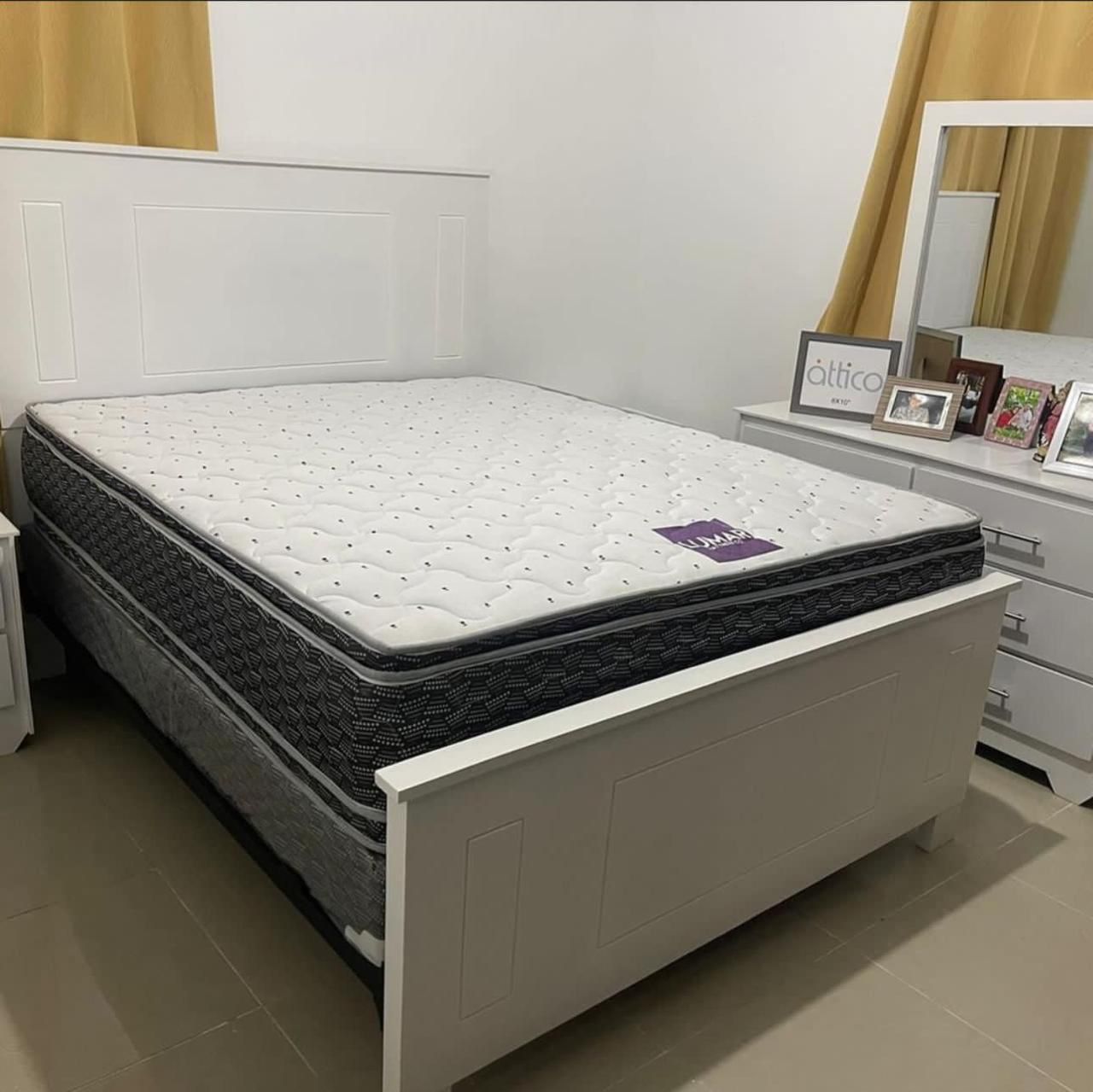 muebles y colchones - Juego de habitación completo moderno  4