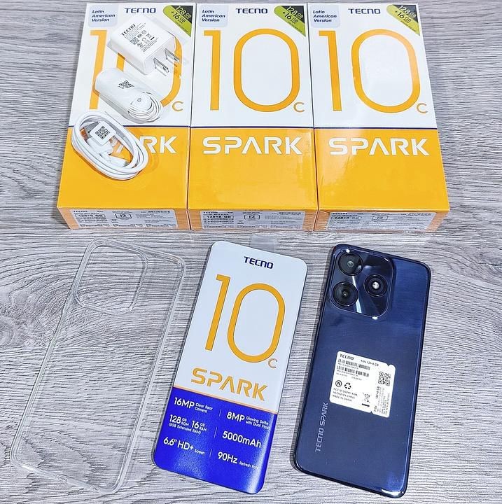 celulares y tabletas - TECNO SPARK 10C 128GB 16GB
RAM