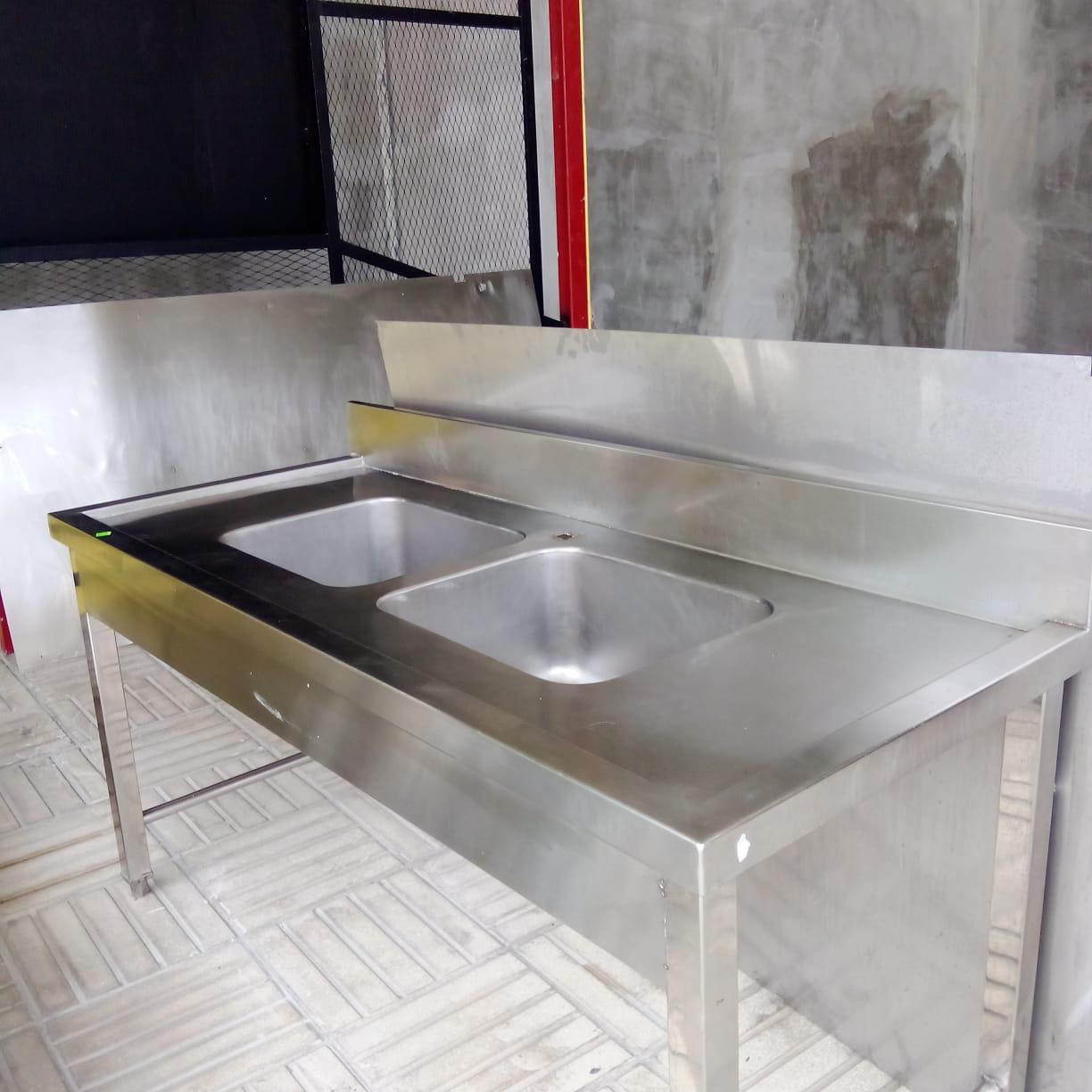 equipos profesionales - Fregadero Industrial Acero Inoxidable